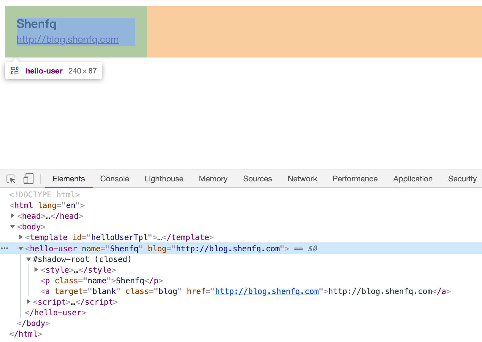 Web Components 上手指南